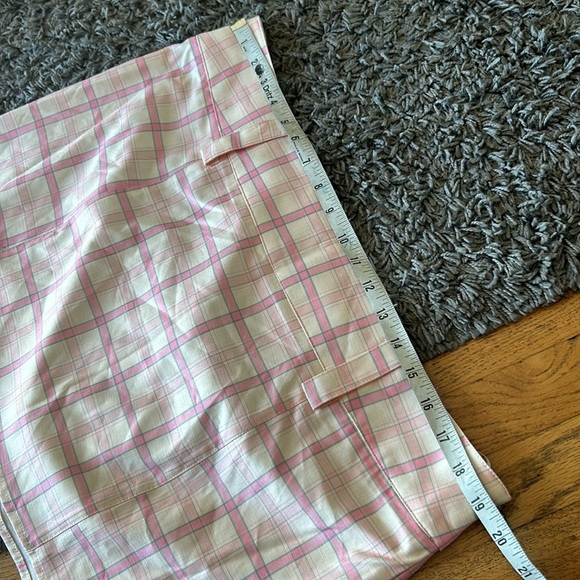 NWT Princess Polly Check Mate Mini Multi Skirt Set In Pink Size 12 - Picture 11 of 16